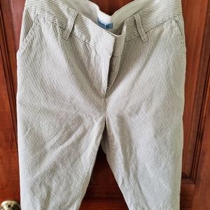 Izod green seersucker short